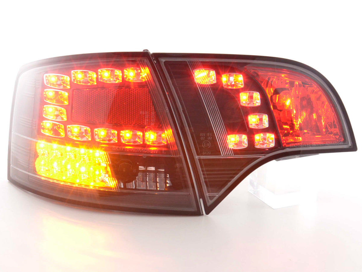 LED Rückleuchten Set Audi A4 Avant Typ 8E 04-08 schwarz LED Rückleuchten Set Audi A4 Avant Typ 8E 04-08 schwarz